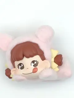 不二家 ペコちゃん フィギュア ピンクの着ぐるみ ヒッパーズ