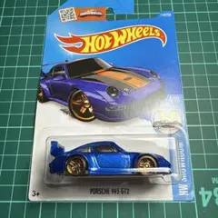 Hot Wheels Porsche 993 GT2 ブルーのサムネイル