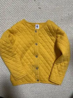 PETIT BATEAU プチバトー キルティング カーディガン6a116cm