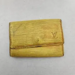 Louis Vuitton ルイヴィトン エピ キーケース イエローレザー小物