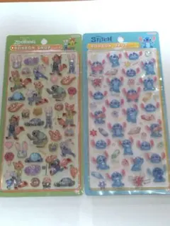 ボンボンドロップシール ズートピア & スティッチ【正規品】