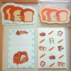 パンどろぼう 　キャラマグネッツ 　ミニメモ&ステッカー セット