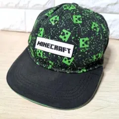 ​マインクラフト　マイクラ　キッズ キャップ 帽子 クリーパー 記名あり