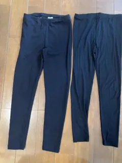 UNIQLO HEATTECH キッズレギンス 140 2枚組