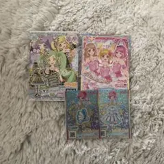 アイカツ スターズ カード p プロモ 4枚 セット まとめ売り オマケ