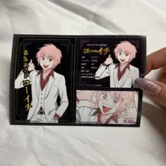 えぶりでいホスト　くじ　シン　アクキー　缶バッジ　名刺　特典 えぶりでいホスト くじ アクスタ 缶バッジ アクキー 特典 - メルカリ