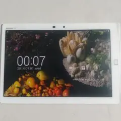 動作美品 FUJITSU ARROWS Tab F-03G White TV視聴