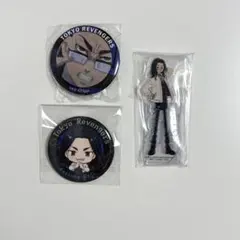 東京リベンジャーズ 場地圭介 缶バッジ アクリルスタンド