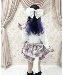 pium ぴうむ ピウムファー付きティアードミニスカート 即日発送 - メルカリ