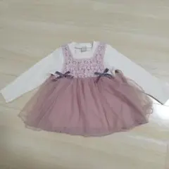 petit main ペティットマイン　長袖　フリル　女の子　110