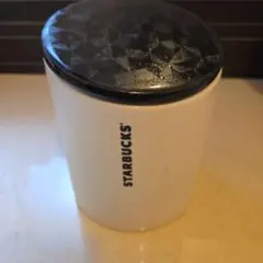 STARBUCKS 陶器キャニスター ホワイトのサムネイル