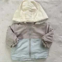 プティマイン リバーシブル切替ブルゾン 80