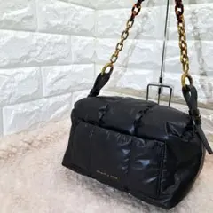 【美品!】CHARLES & KEITH チェーンハンドル ボクシー 2way
