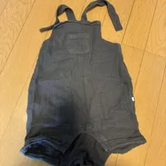 グレー オーバーオール ロンパース　baby GAP