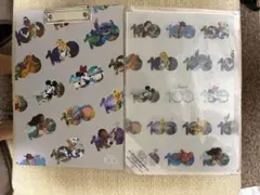 Disney 100周年記念 クリアファイル バインダー