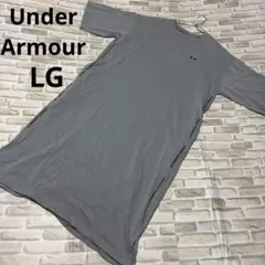 アンダーアーマー ワンピース グレー ポケット 半袖 LG