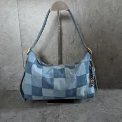 COACH オルター エゴ デニム パッチワーク ワンショルダーバッグ 完売 