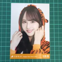 乃木坂46 生写真 佐藤楓 2022年干支