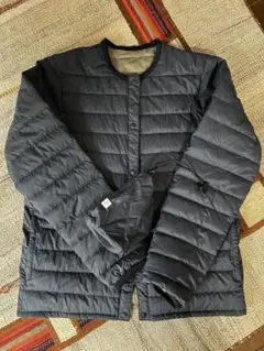 ビューティー＆ユース　キルティング　インナーダウンジャケット　ダークグレー