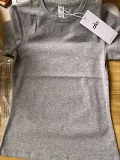 アローヨガ✨ロゴTシャツ ブラック M 新品タグ付き♡スリムフィット