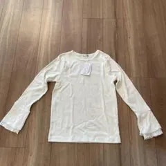 しまむら　田中里奈　袖重ねレースT　中白　mysa closet