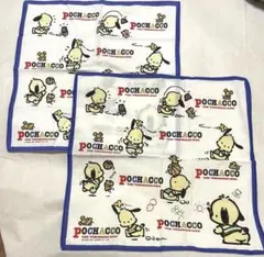 サンリオ　POCHACCO ポチャッコ　ハンカチ　レトロ
