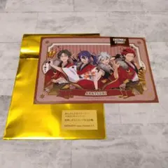 あんスタ GiGOコラボ 限定箔押しユニットポストカード 紅月