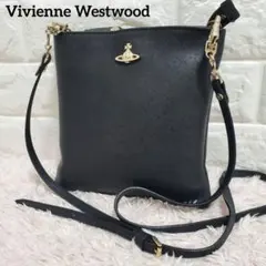 Vivienne Westwoodサフィアーノレザー　ミニスリムショルダーバック