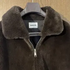 monkey time ボアジャケット ブラウン