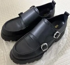 極美品✨ HARE ハレ メタル レースアップシューズ 厚底 23.0cm - メルカリ