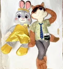 ディズニー ズートピア BIGぬいぐるみ ジュディ　超超BIGぬいぐるみ ニック