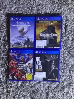 PS4ゲームソフト 4点セット