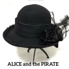 Alice and the Pirates ハット ALICE and the PIRATES A/Pロゴリボンシルクハット - BELSEL ウェブ