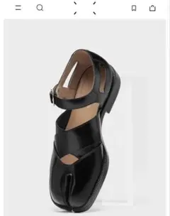 Maison Margiela Tabi サンダル ブラック 37.5のサムネイル