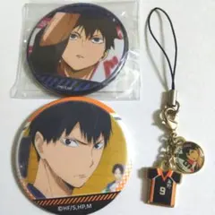 ハイキュー 影山飛雄 ユニフォーム 場面写トレーディング メモリーズ缶バッジ