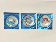 乱太郎 忍たま乱太郎 ラウンドワン グリッター 缶バッジ クリアカード