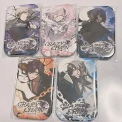 CRAZY CHA!N -エルピスの鎖- クレチェン 宝島 缶バッジ 全種セット