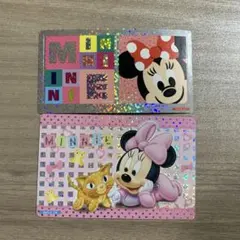 ミニーちゃん ミニー ステッカー キラキラシール セット ピンクベビーミニー