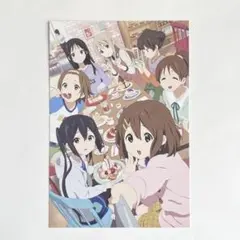 けいおん！　ポストカード　アニメディア 付録