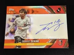 【1of1】2024 TOPPS キャスパー・ユンカー　直筆サインカード ☆topps Jリーグ 2024 ユンカー サイン☆名古屋グランパス☆A-JK