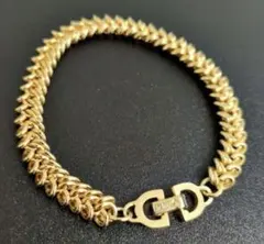 Christian Dior 刻印 ゴールド ブレスレット 美品　約13.8g
