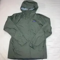 patagonia トレントシェルジャケット 3L S オリーブ グリーン