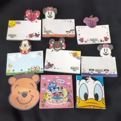 東京ディズニーリゾート メモ帳 セット