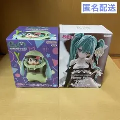 初音ミク　ザクぐるみ ぬーどるストッパーフィギュア　白薔薇 セット　プライズ