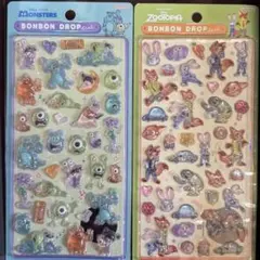 ボンボンドロップシール ディズニー