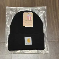 Carhartt カーハート ビーニー ブラック 黒 A18 ニット帽 新品
