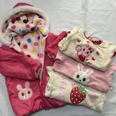 ミキハウス　4点セット　トレーナー　ジャンバー　90