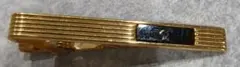ダンヒル　dunhilll　ゴールド＆ブラック　　ネクタイピン　ロゴ欠品