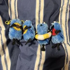 パペットスンスン ぬいぐるみ マスコット Summer ver. 4個セット