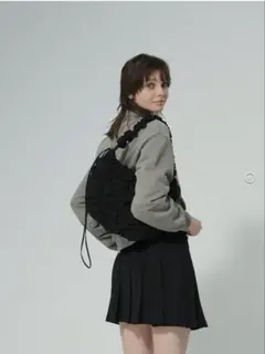 GU ギャザーショルダーバッグ